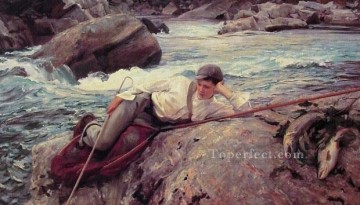 Sargent On his Holidays John Singer Sargent Oil Paintings